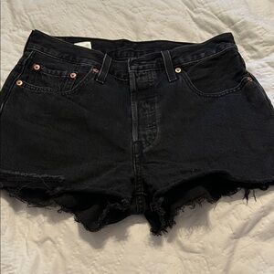 Black Levi’s Denim Women's Shorts